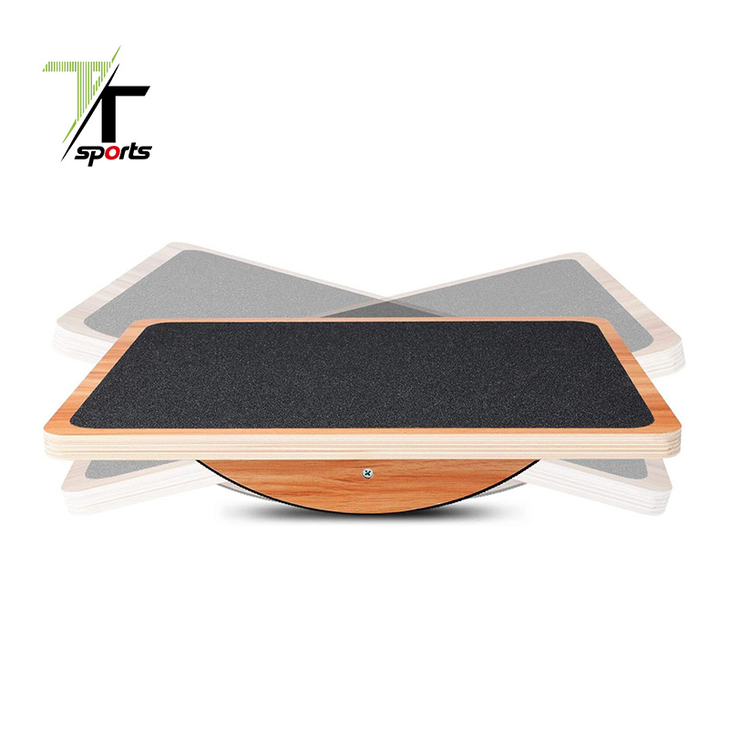 anti fatigue wooden balance board standing desk
