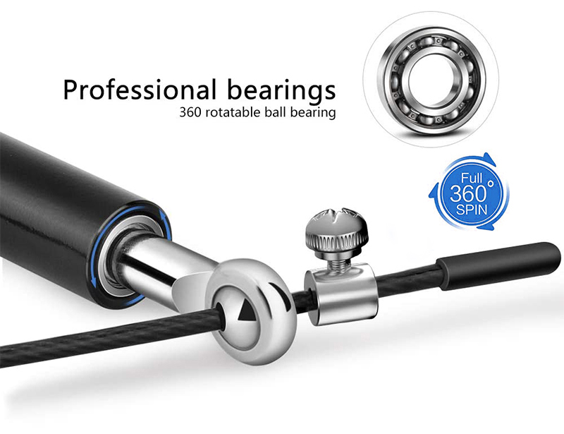 Jump Rope With Bearings Aluminum