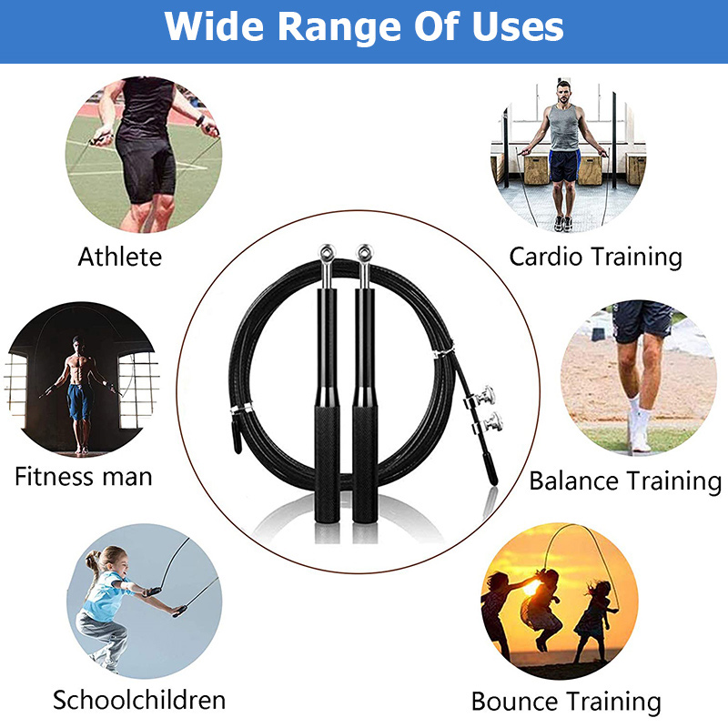 Jump Rope With Bearings Aluminum